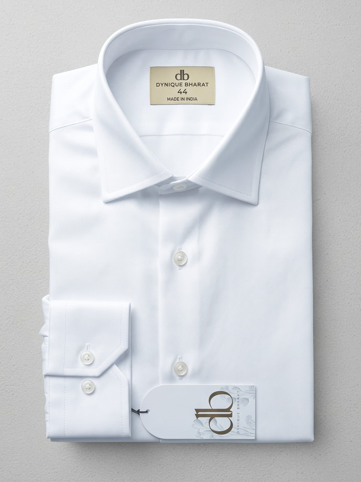DYNQ Executive Whites – Premium Formal Shirt Combo, Pack of 3