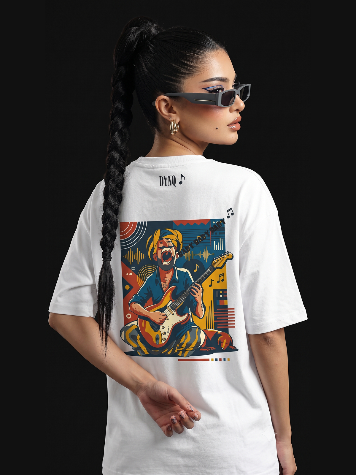 BABY – Unisex Oversized Graphic T-Shirt