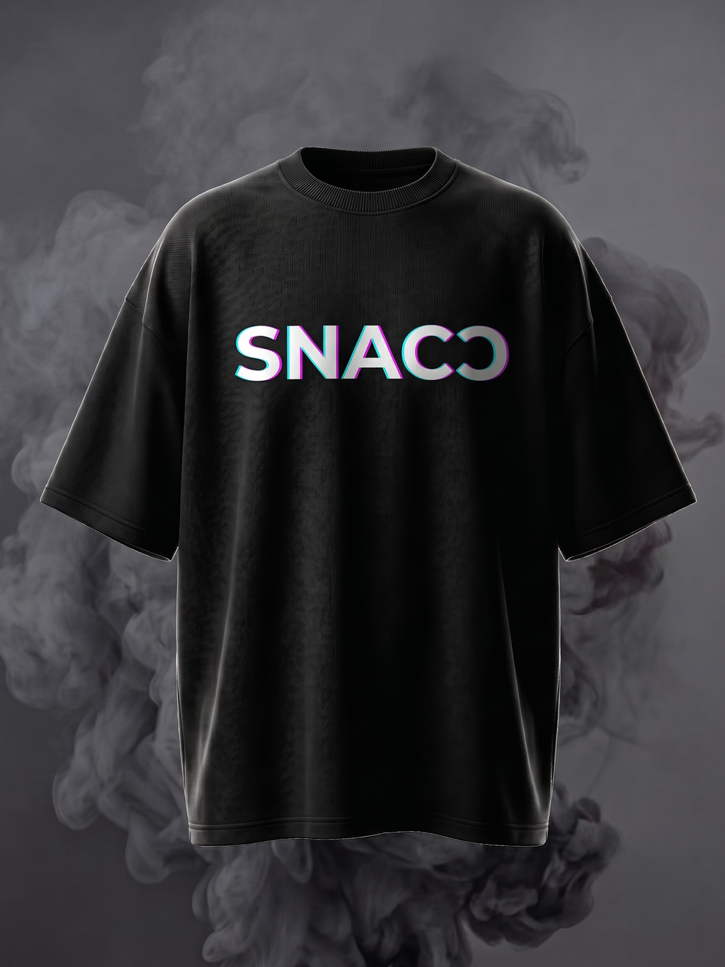 DYNQ SNACC: Serving Looks | Men's Oversized Graphic T-Shirt