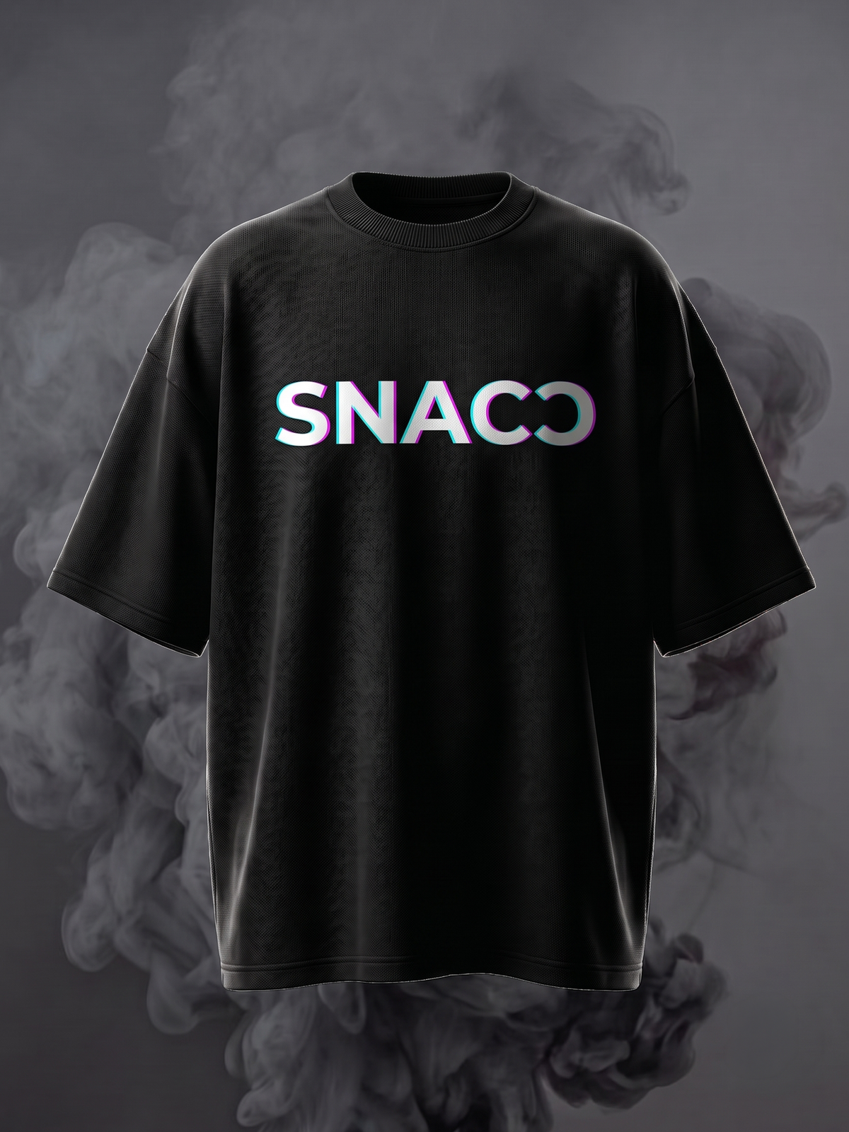 DYNQ SNACC: Serving Looks | Men's Oversized Graphic T-Shirt