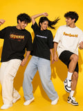 DYNQ Rebel × Retro – Oversized T-Shirt Combo, Pack of 3