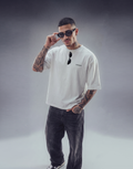 DYNQ Goggles: Too Cool to Care | Men's Oversized Graphic T-Shirt