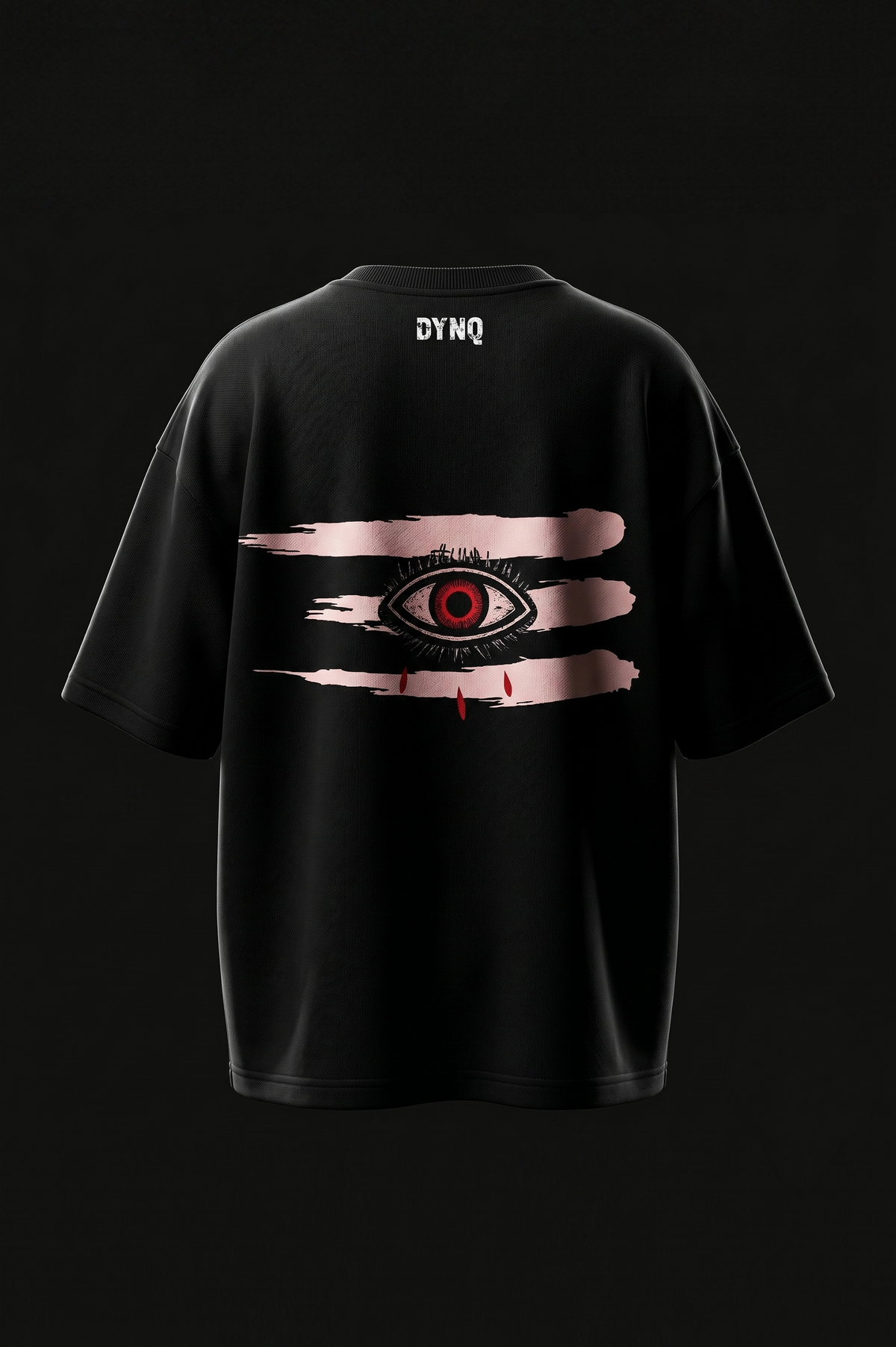 DYNQ Trinetra: The Power Within | Men's Oversized Graphic T-Shirt