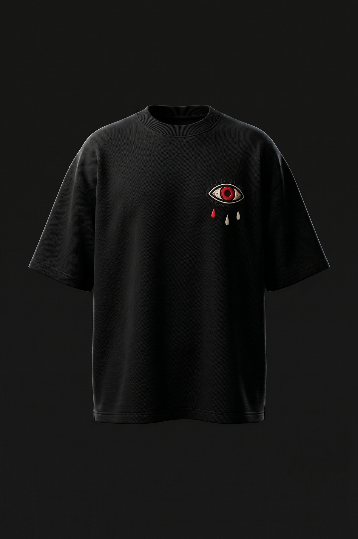 DYNQ Trinetra: The Power Within | Men's Oversized Graphic T-Shirt